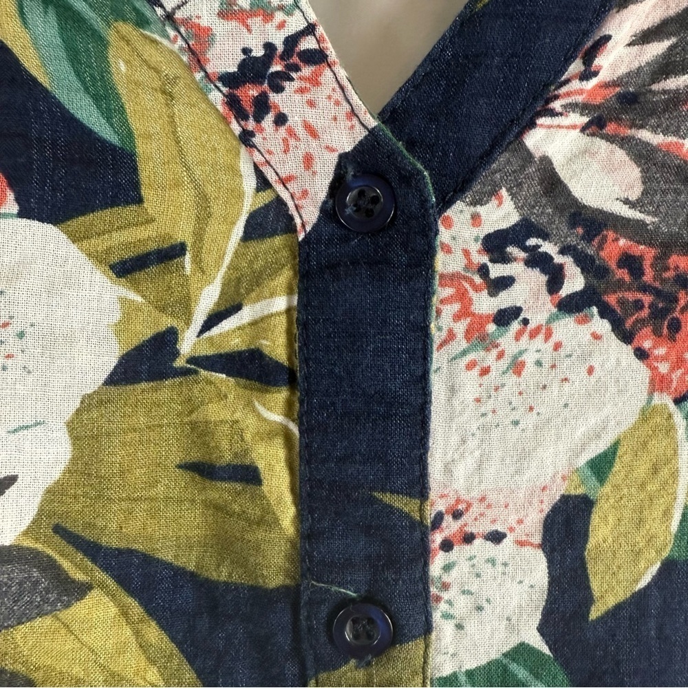 Hayden Floral Button-Down Dress size:M - Picture 6 of 17